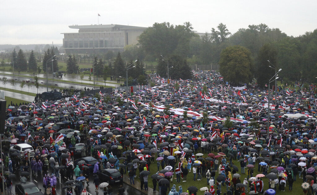 APTOPIX Belarus Protests